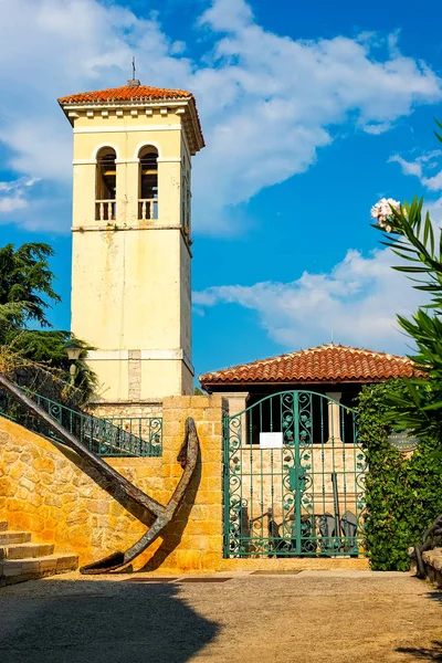 Auténtico Casco Antiguo Herceg Novi Montenegro Vista Fachada Del Edificio — Foto de Stock