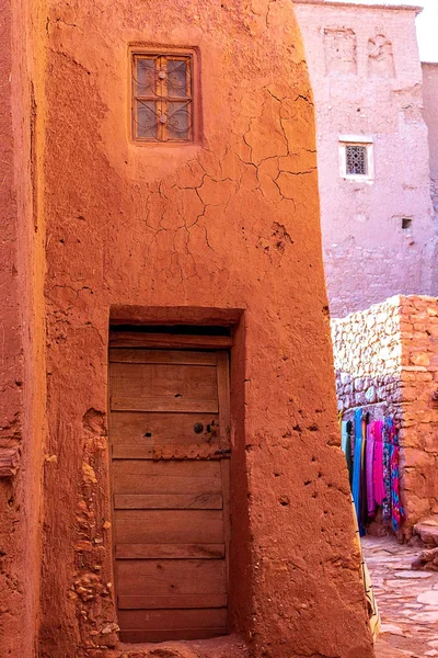 Kasbah Ait Ben Haddou nas Montanhas Atlas de Marrocos . — Fotografia de Stock