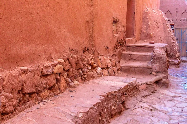 Kasbah Ait Ben Haddou en las montañas del Atlas de Marruecos . —  Fotos de Stock