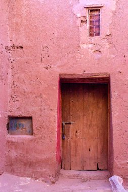 Kasbah AIT Ben Haddou Fas Atlas dağlarında.