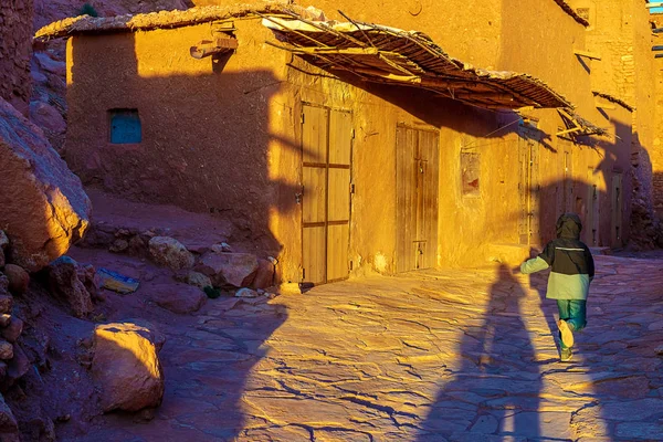 巴本哈杜在摩洛哥阿特拉斯山脉. — 图库照片