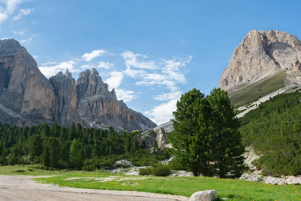 Val Di Vajolet - beautiful valley in Dolomites, Italy. Catinacci — Stock Photo, Image