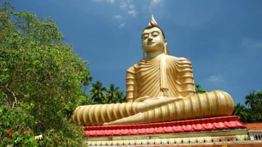 Dickwella Sri Lanka 'daki Buda Heykeli.