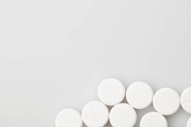 Hap ve tablet, ilaç izole. Uyuşturucu. Sağlık. İlaç sanayii. eczane.