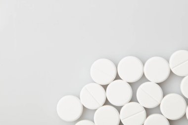 Hap ve tablet, ilaç izole. Uyuşturucu. Sağlık. İlaç sanayii. eczane.