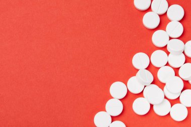 Hap ve tablet, ilaç izole. Uyuşturucu. Sağlık. İlaç sanayii. eczane.