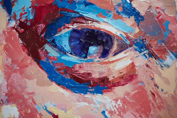 El çizimi yağlı boya. Soyut sanat geçmişi. Tuval üzerine yağlı boya boya. Renk dokusu. Sanat eserinin bir parçası. Boya lekeleri. Fırça darbeleri. Modern sanat. Çağdaş sanat. Renkli tuval.