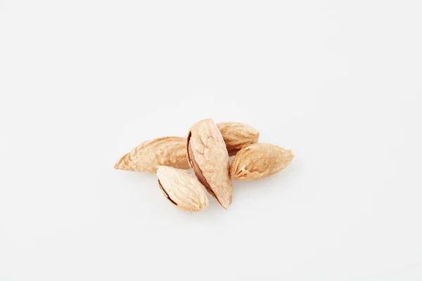 Almonds Rind White Fund — Stock Photo, Image