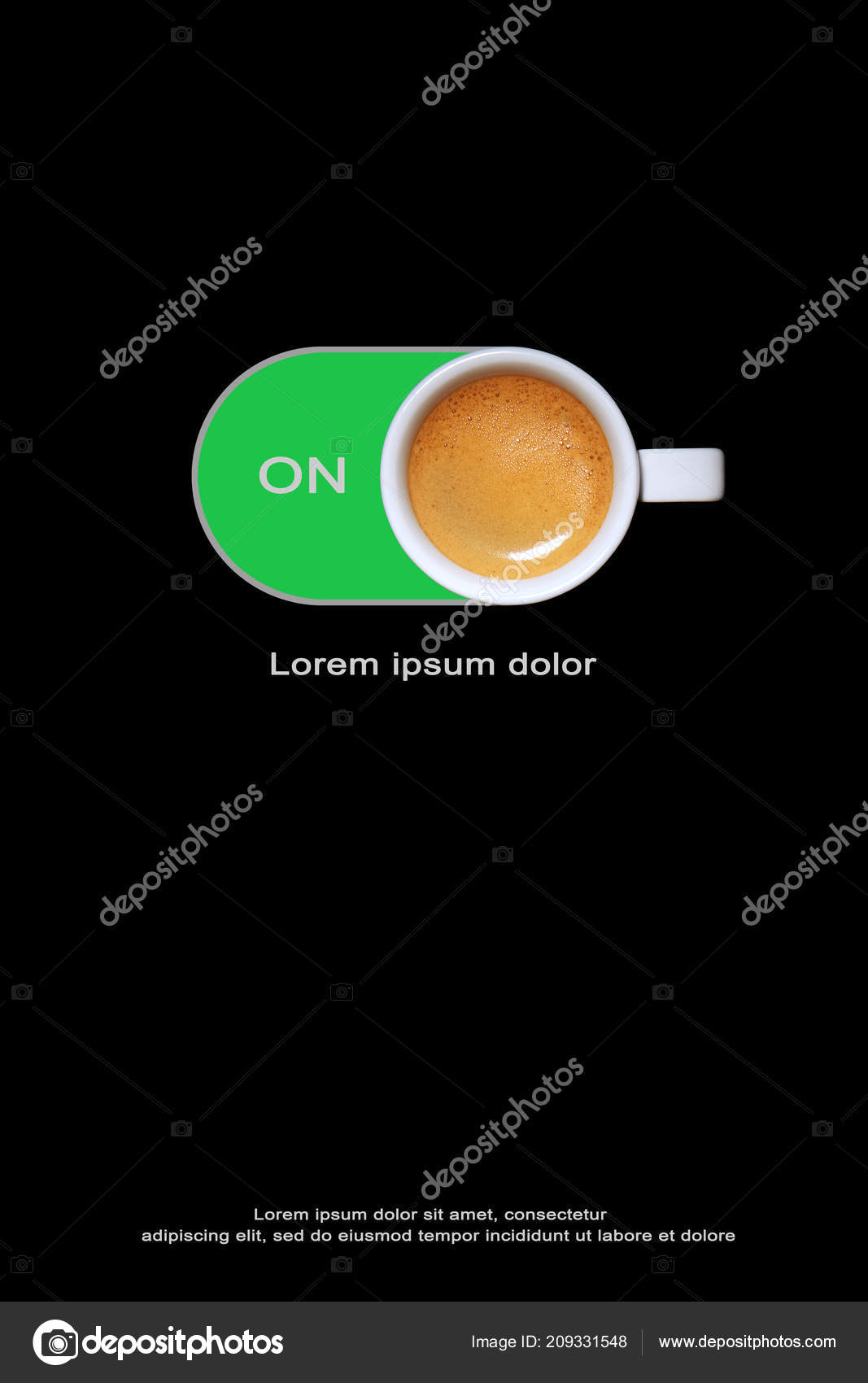 Kahve Poster Reklam Flayers Illüstrasyon Stok fotoğrafçılık ©kasmasov