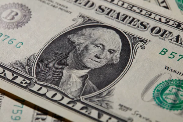 Portrait of Washington on Dollar Bill