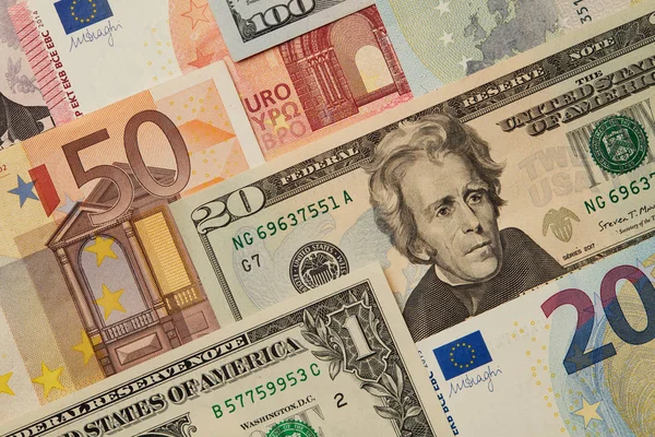 Euro Dolar Kuru Kavramı Eur Usd Tahmin Fotoğrafı Eur Usd — Stok fotoğraf