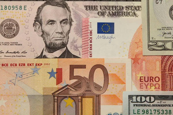 Euro Dollarkurs Koncept Eur Usd Prognos Foto Växelkurs Koncept För — Stockfoto