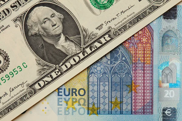 Euro Dollarkurs Koncept Eur Usd Prognos Foto Växelkurs Koncept För — Stockfoto