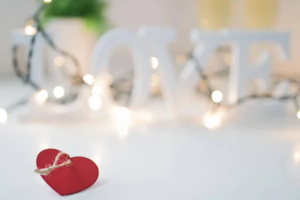 Valentine Day Card Heart — Stock Photo, Image