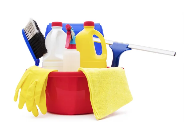 Produtos Limpeza Higiene Domésticos Indústria Uso Doméstico — Fotografia de Stock