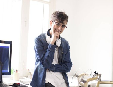 Stüdyo evde genç moda