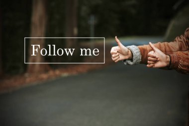 Sosyal medya ve blog takipçileri kavramı