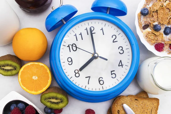 Colazione Sveglia Colazione Sana Equilibrata — Foto Stock