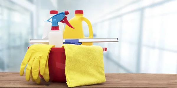 Cleaning Products Equipment — Stock Photo, Image