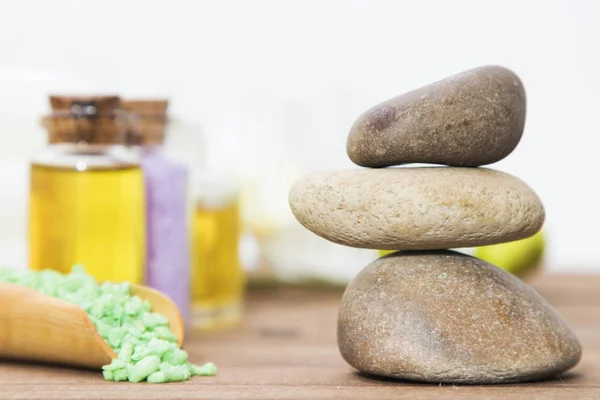 balancing stones, spa concept, health and beauty