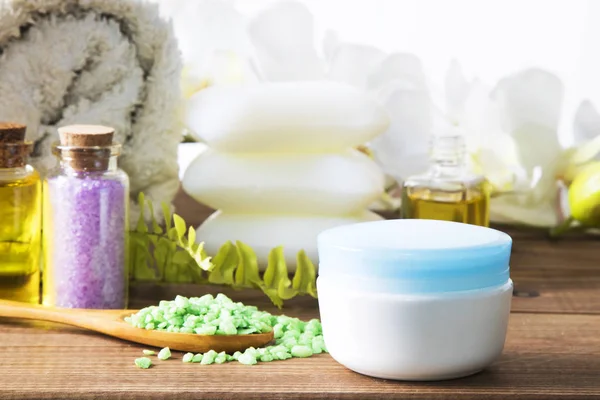 Cosmetics Beauty Wellness Creams — Stock Photo, Image