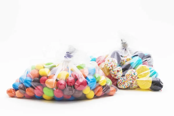 Sweets Candies Isolated White Background — Stock Photo, Image