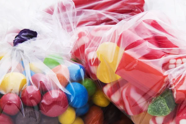 Γλυκά Και Καραμέλες Πολύχρωμα Προϊόντα — Φωτογραφία Αρχείου