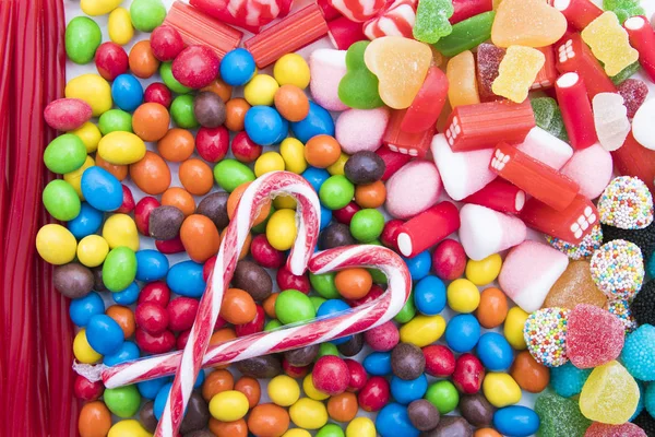 Candy Colored Candies — Stock Photo, Image