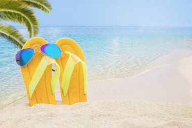 deniz arka plan, yaz arka plan ile kum plaj