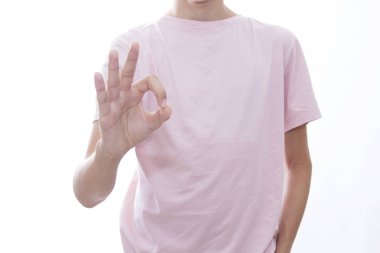 genç genç öğrenci izole moda