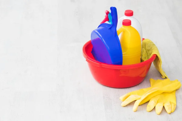 Cleaning Products Space Text Ads — Stock Photo, Image