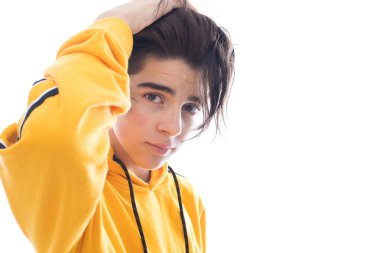 yalıtılmış bir şekilde genç Genç