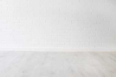 Beyaz tuğla duvarın soyut arkaplanı