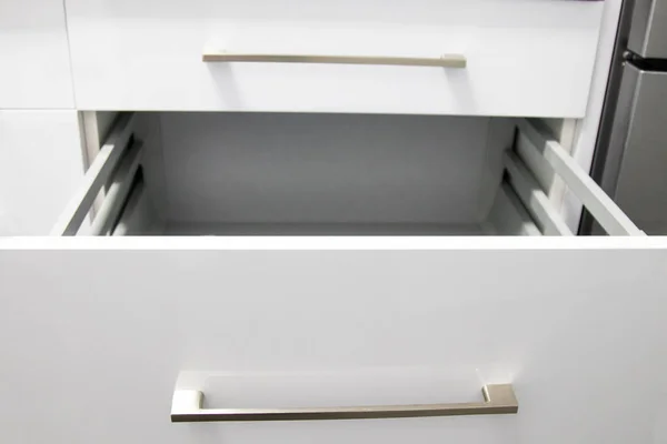 Küchenmöbel Schublade Detail Lager — Stockfoto