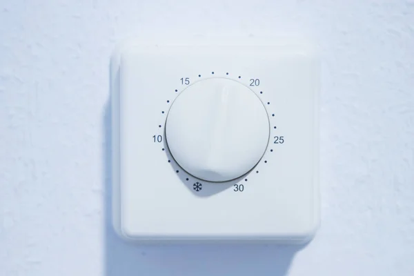 Aquecimento Temperatura Termostato Casa — Fotografia de Stock