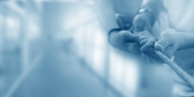 eller halat ve iş arka plan, işbirliği ve cooworking çekerek