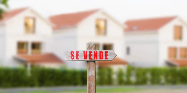 House Sign Sale — Stock Photo, Image