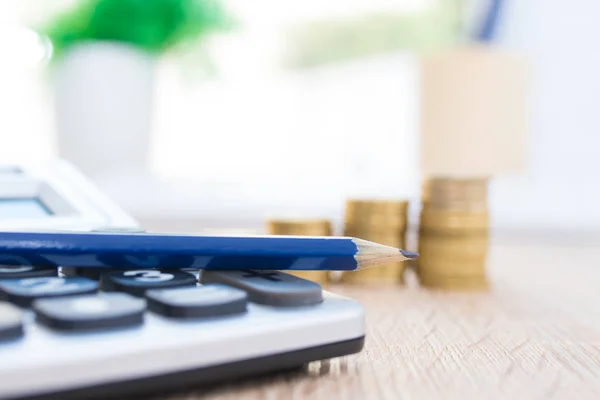 Stacked Currencies Accounting Economy Increase — Stock Photo, Image