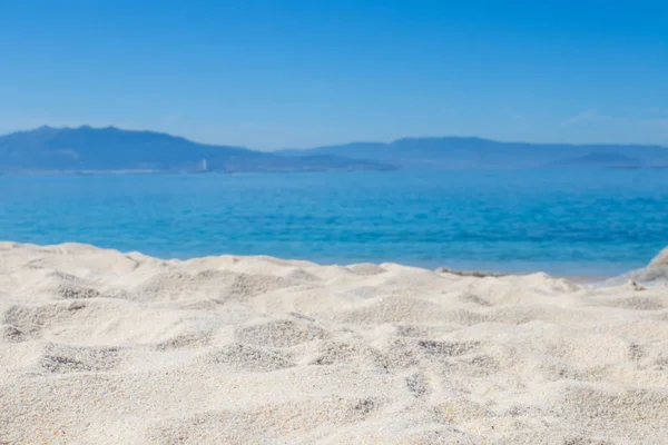 Landscape Beach Sea Sand Galicia — Stock Photo, Image