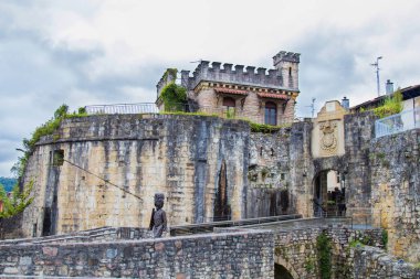 charles v castle in Fuenterrabia, Guipuzcoa, Spain clipart