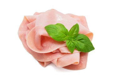 dilimlerde taze pişmiş jambon