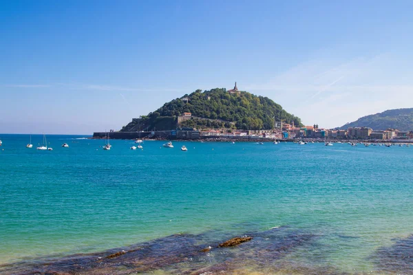 Island Clear Saint Beach Shell San Sebastian — Stock Photo, Image