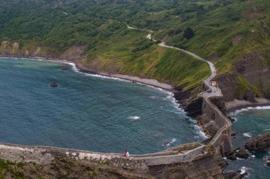 Gaztelugatxe manzarası, Bask ülkesi, İspanya