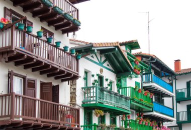 Hondarribia 'nın binaları, evleri ve mimarisi, Bask ülkesi, İspanya