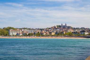 San Sebastian, İspanya 'nın manzarası