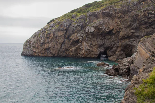 Παράκτιο Τοπίο Gaztelugatxe Basque Χώρα Ισπανία — Φωτογραφία Αρχείου