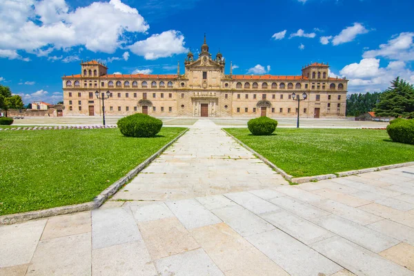 Schule Unsere Alte Dame Monforte Lemos Lugo Galicien Spanien — Stockfoto