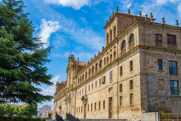 Escola Nossa Senhora Velho Monforte Lemos Lugo Galícia Espanha — Fotografia de Stock