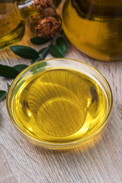 Natural Extra Virgin Olive Oil — Stock Photo, Image
