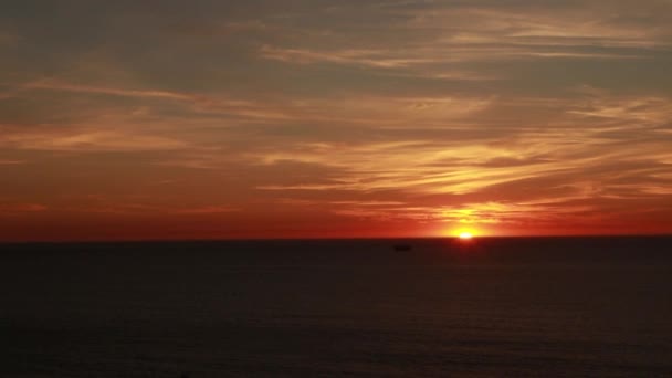 Por Sol Cabo Home Pontevedra Galícia — Vídeo de Stock